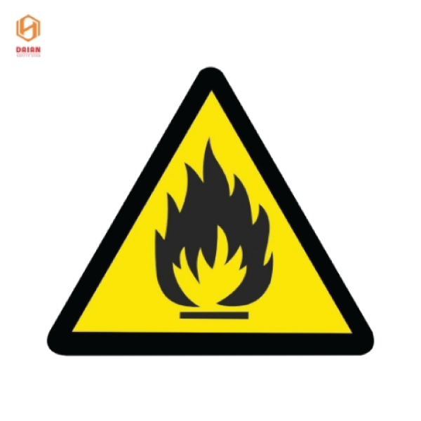 Biển khu vực nguy hiểm cháy nổ
