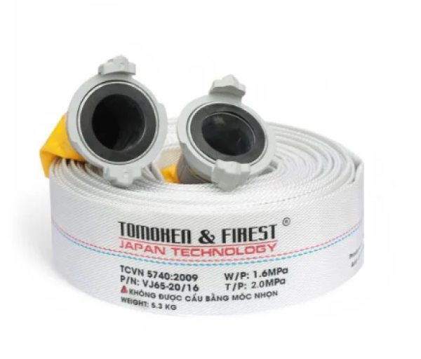 Vòi chữa cháy Tomoken D65x20Mx1.6Mpa (Tem PCCC)