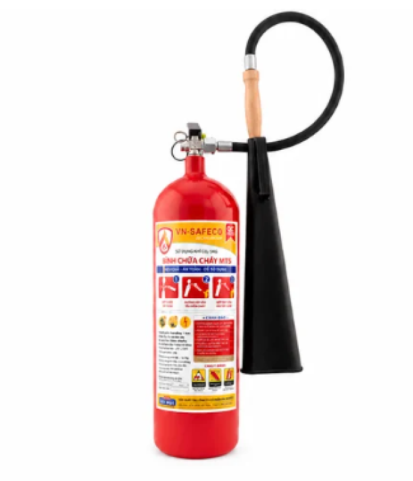 Bình Chữa Cháy Khí CO2 5kg VN-SAFECO VNS-CO2/M5